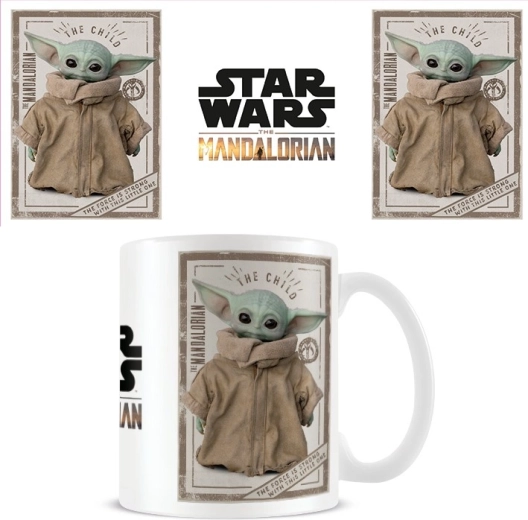 Star Wars keramična skodelica Mandalorian – The Child (Baby Yoda), 325 ml