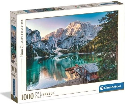 Sestavljanka Clementoni Emerald Lake Braies, 1000 koščkov