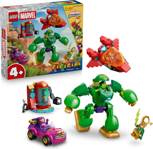 LEGO Marvel Loki proti ekipi Iron Mana