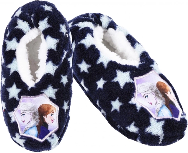 Otroški copati Disney Frozen temno modre barve