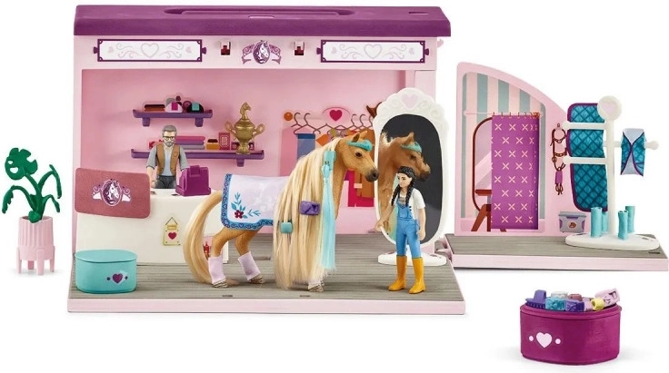 Zložljiv konjeniški salon Schleich HORSE CLUB Sofia's Beauties