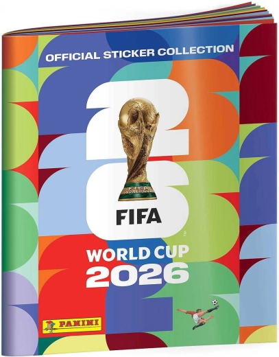 Panini FIFA World Cup 2026 zbirateljski album za nalepke z mehko vezavo