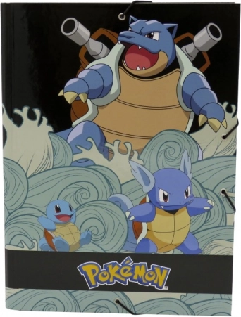 Pokémon A4 mape z zavihkom - Squirtle