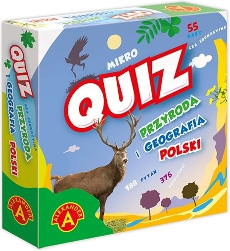 Alexander Mikro kviz narava in geografija Poljske (žepni)