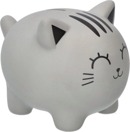 Velik hranilnik siva mačka