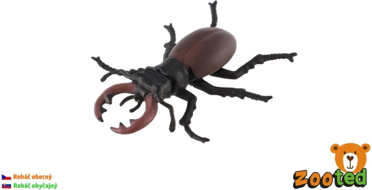 Plastična figurica navadnega jelenaka, 8 cm