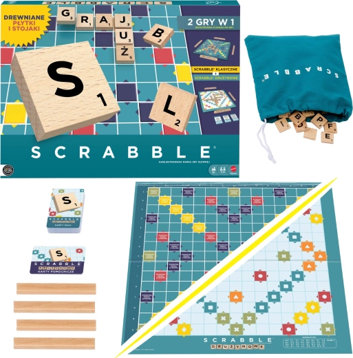 Scrabble Wooden Elements