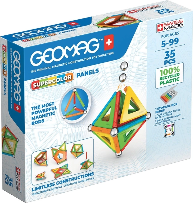 GEOMAG supercolor paneli iz reciklirane plastike – 35 delov