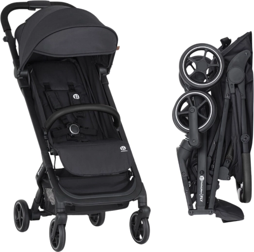 Petite&Mars športni voziček Fly perfect black