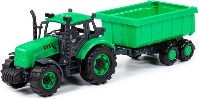 Children’s Progress tractor with trailer, flywheel drive - 1 piece