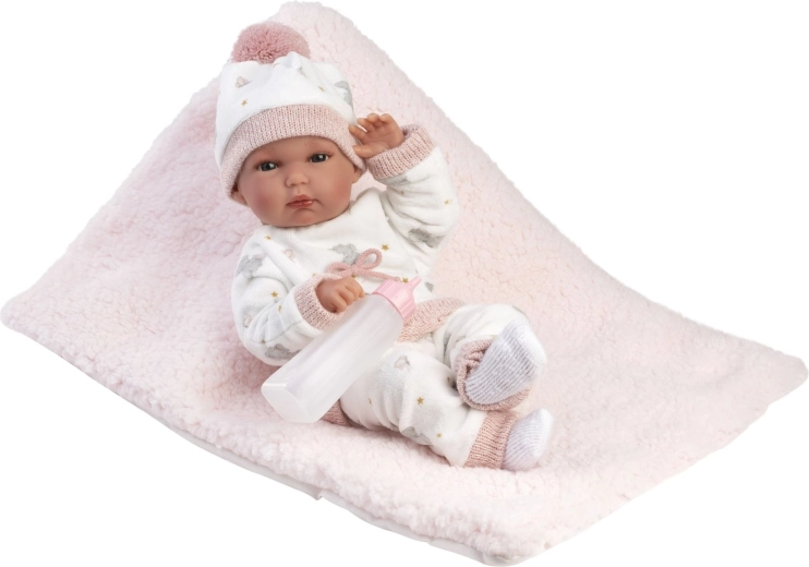Llorens New born punčka – realistična dojenčica 35 cm