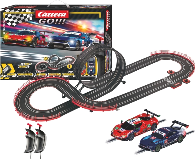 Carrera GO!!! GT Powerplay 4.9 m Slot Car Racing Track