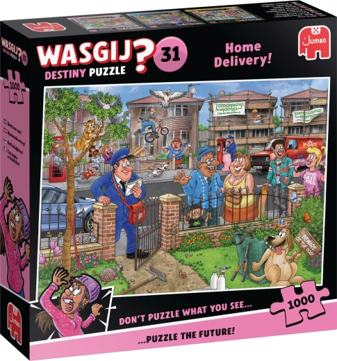 Jumbo Wasgij Retro Destiny 31: Dostava na dom! 1000 kosov