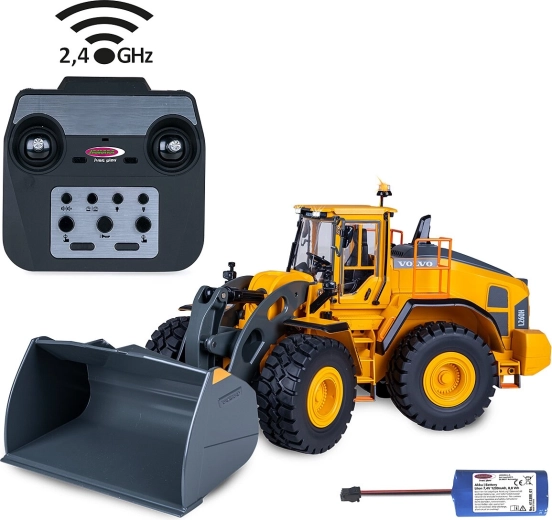 RC kolesni nakladalnik Volvo L260H kovinski 1:14 2,4 GHz
