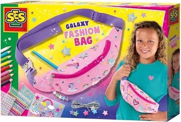 SES Galaxy kreativna ledvična torbica za okrasitev