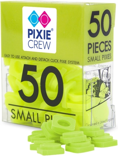 Pixie Crew majhni silikonski piksli neon zelenI (pribl. 50 kosov)