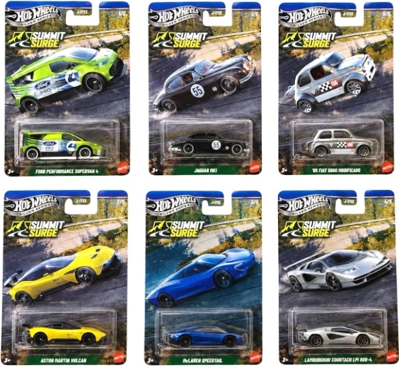 Zbirateljski avtomobilček Hot Wheels Silver Series – Summit Surge - 1 kos