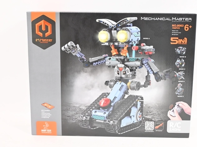 IM.MASTER RC inteligentni programabilni robot 5 v 1 (konstrukcijski komplet)