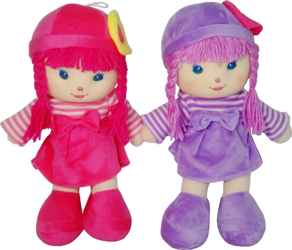 Pletena punčka Dorotka 36 cm – poje in govori poljsko