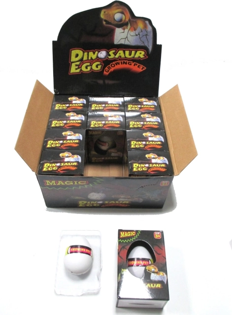 Jajce z rastočim dinozavrom 7 × 5 cm