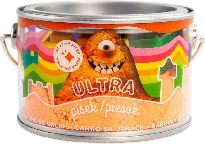 Ultra pesek z bleščicami – oranžen 200 g