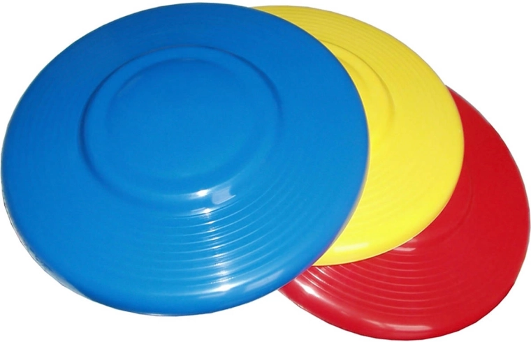 Flying frisbee UFO disc 22 cm, plastic, assorted colors - 1 piece