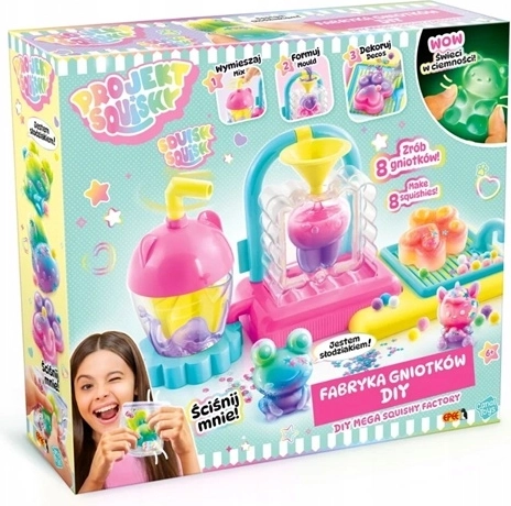 Epee Projekt Squishy – tovarna mehkih stiskljivih igrač DIY