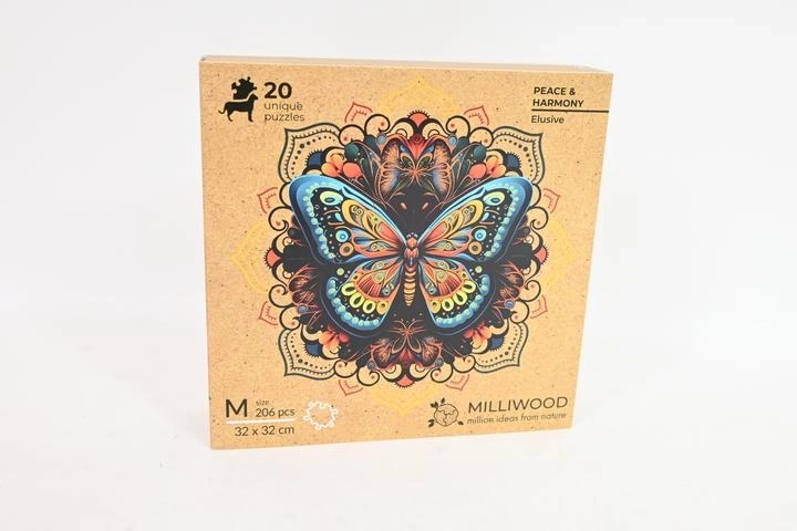 Milliwood Peace and Harmony – lesene sestavljanke Metulj