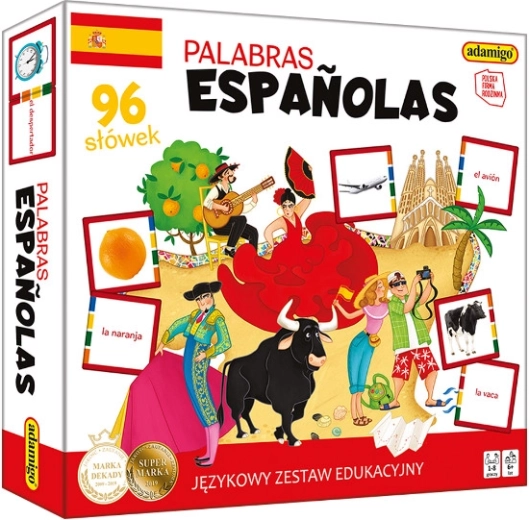 Jezikovne izobraževalne kartice Palabras Españolas
