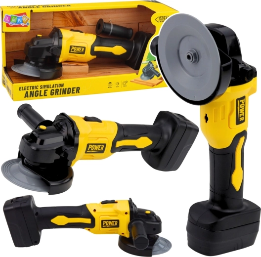 Otroški kotni brusilnik z zvokom – rumen