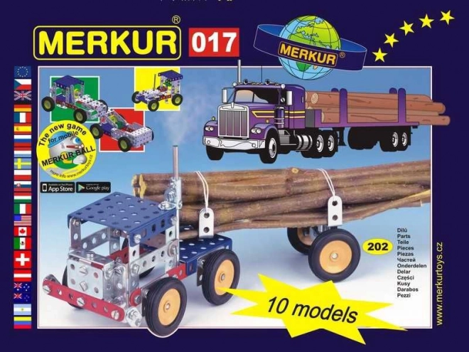 Merkur 017 Tovornjak - 202 delov