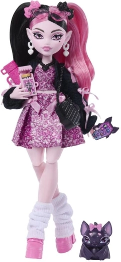 Monster High punčka Draculaura z dodatki