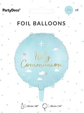 Folijski balon Holy Communion 45 cm mix