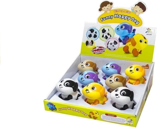 Navijalni kužek – gibljiva igrača za otroke