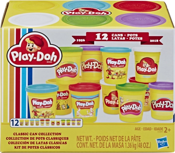 Play-Doh 12 lončkov