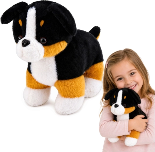 Plush Bernese Mountain Dog – soft cuddly toy 30 cm
