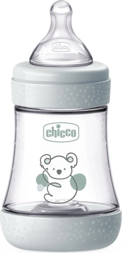 Chicco antikolik steklenička za dojenčke Perfect5 150 ml nevtralna, počasen pretok 0m+