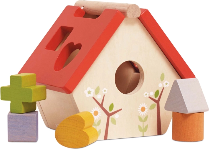 Le Toy Van wooden birdhouse – shape sorter