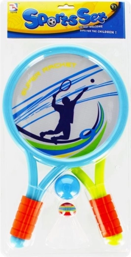 Mega Creative children's racket set with ball and shuttlecock