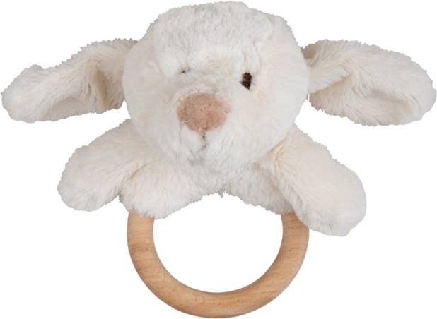 Bigjigs Baby senzorični obroček s kužkom