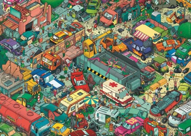 Heye puzzle Razbitine 1000 koščkov