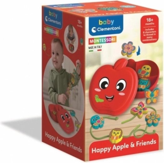 Jabolko in prijatelji – nizanka, navdihnjena z Montessori pristopom