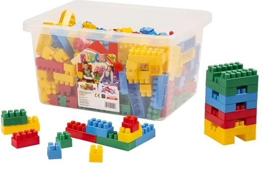 Blocks in a small plastic box – set of 300 pcs