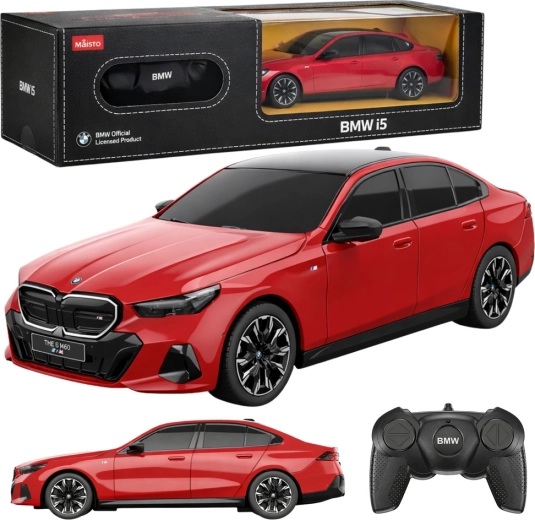BMW i5 RC avto 1:24 rdeč RASTAR
