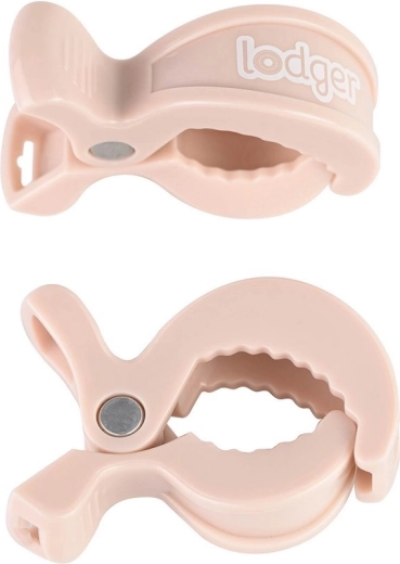 Lodger sponke za povijalno odejo Swaddle Clip blush – 2 kosa