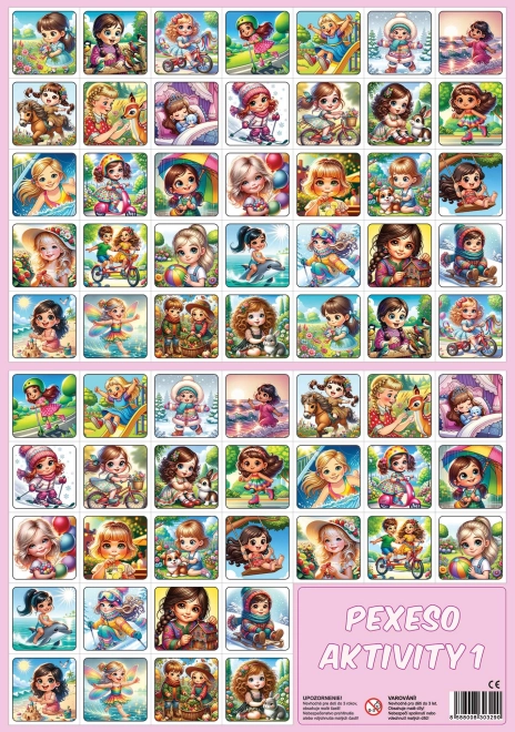 Spominska igra za otroke Aktivnosti