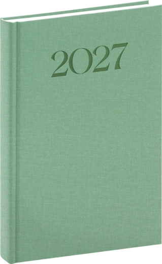 Notique Biella dnevni rokovnik 2027 zelen 15 × 21 cm