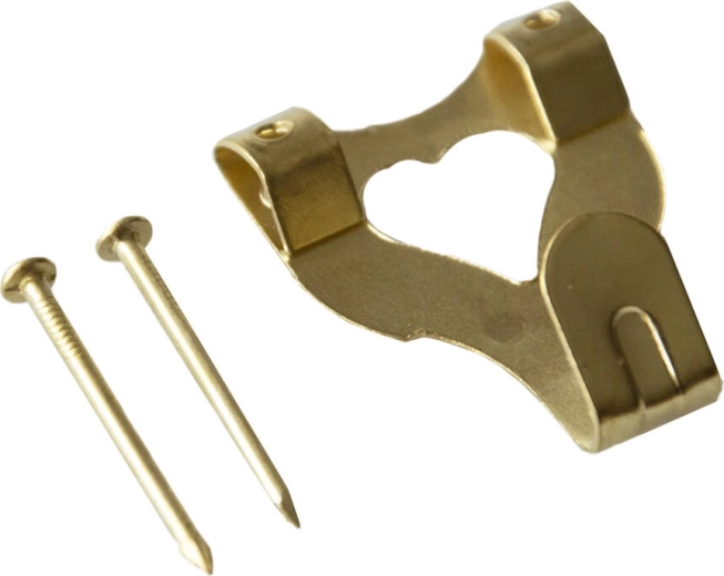 Kovinski, medeneno prevlečen stenski kavelj IXA, velikost 3, 250 kos