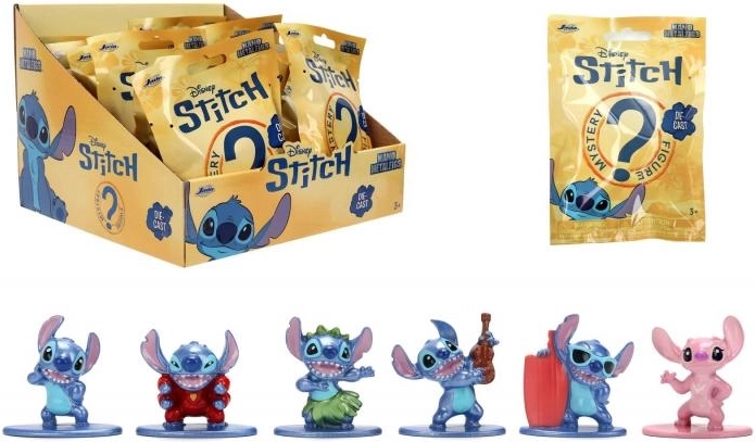 Stitch nano figurica v vrečki – zbirateljska miniaturna (6 vrst)