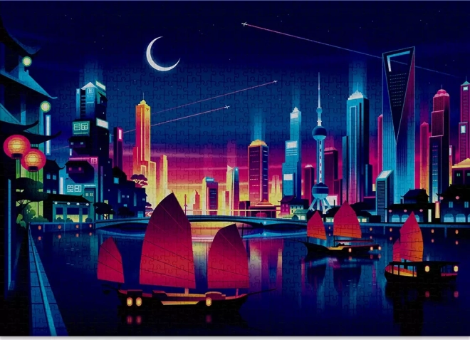 Sestavljanka CLOUDBERRIES Skyline – 1000 kosov